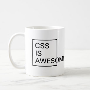 CSS is awsome coffe mug