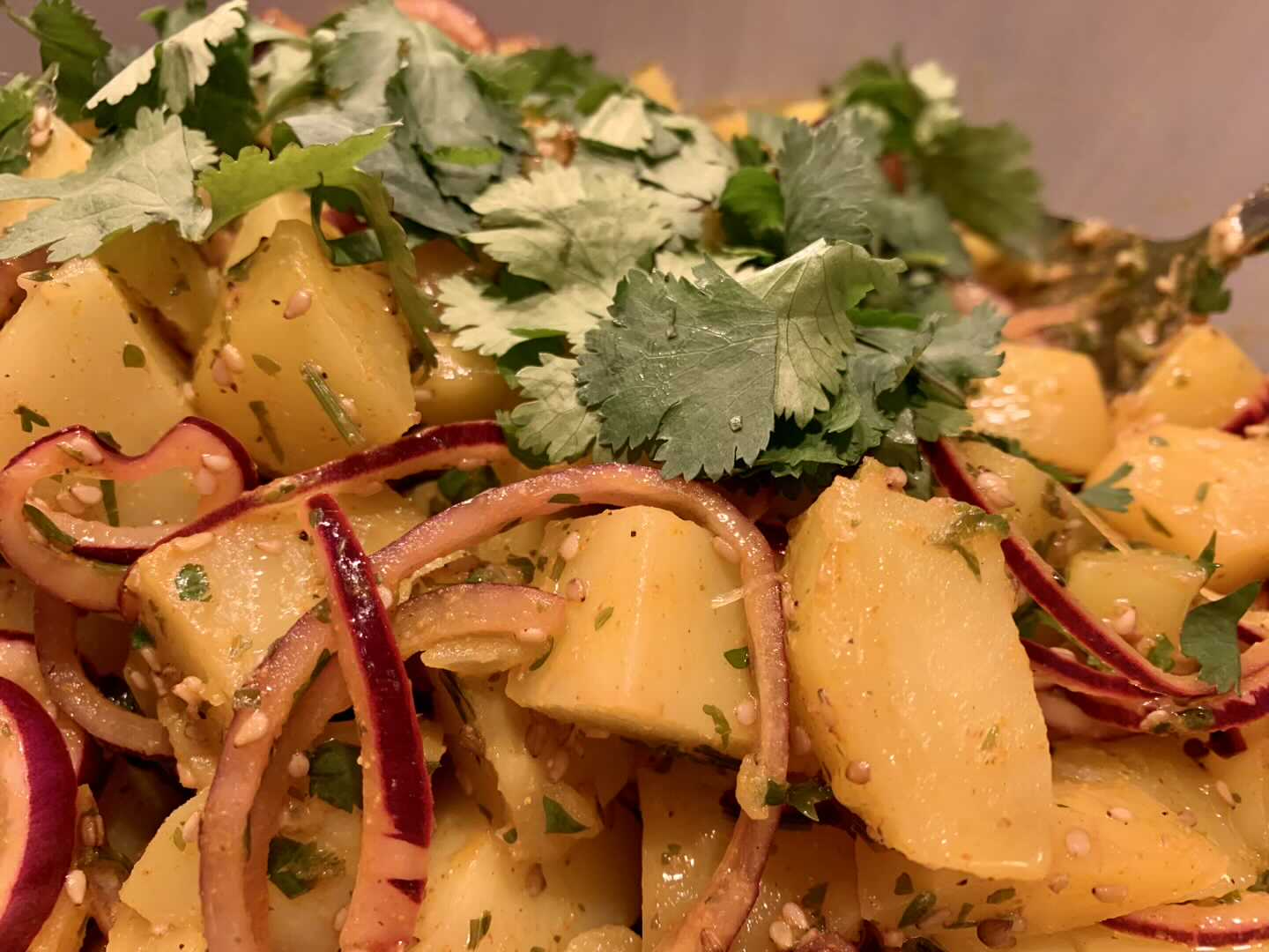 Indischer Kartoffelsalat