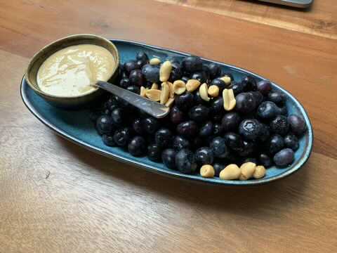 Blaubeeren Mandel Snack